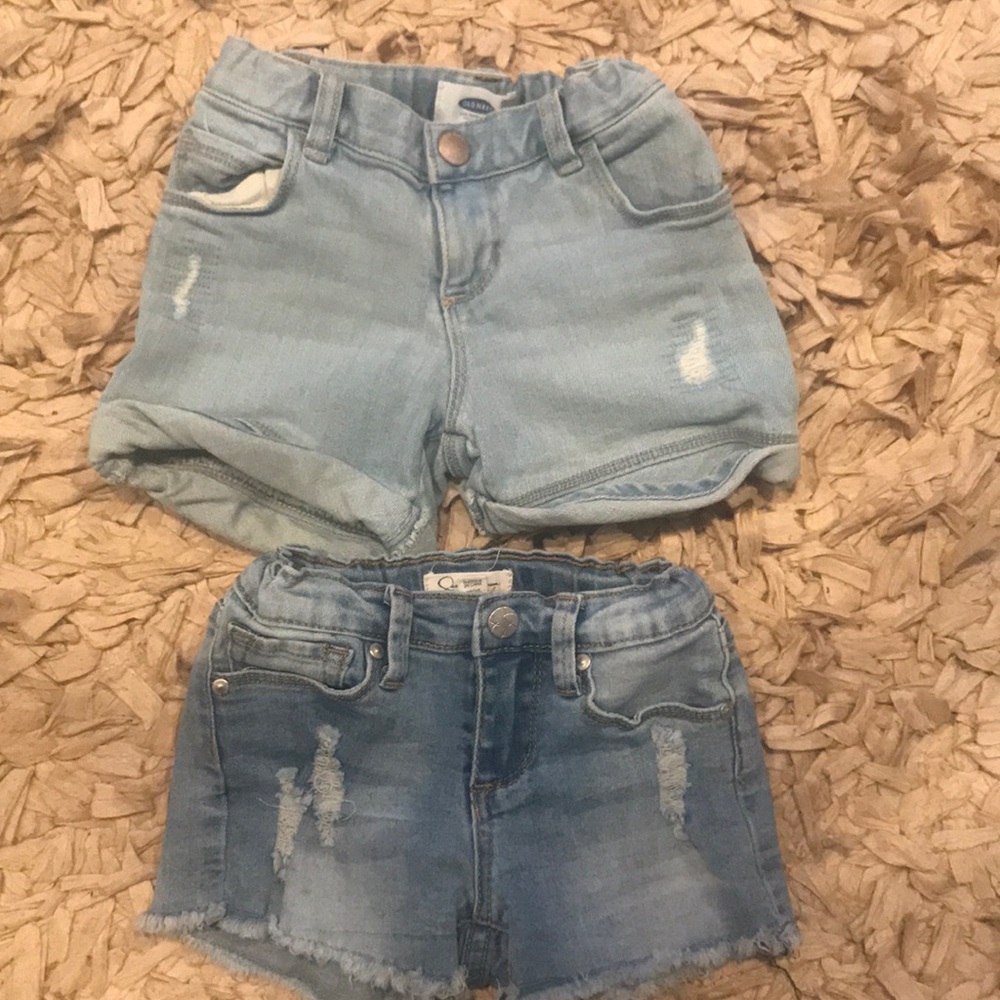 Pair of short shorts